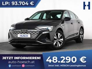 Q8 e-tron SB 50 quattro Adv. PANO AHK LEDER ERSTBESITZ, 49790 €, Auto & Fahrrad-Autos in 4061 Pasching
