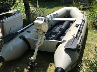 Schlauchboot Allroundmarine mit Motor, 850 €, Auto & Fahrrad-Boote in 2351 Gemeinde Wiener Neudorf