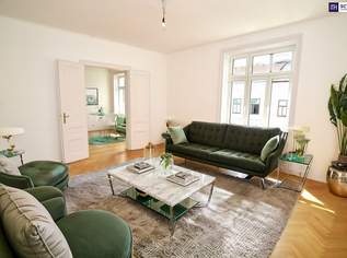 Lichtdurchflutete Altbau-Eckwohnung: Klassischer Charme trifft auf moderne Eleganz! 1050 Wien zum Verlieben!, 495000 €, Immobilien-Wohnungen in 1050 Margareten