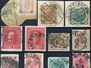 Ö-KuK Stempellot "Steiermark" ca. 63-Kleinpunkte (4), 15 €, Marktplatz-Sammlungen & Haushaltsauflösungen in 9020 Klagenfurt am Wörthersee Ö-KuK Stempellot "Steiermark" ca. 63-Kleinpunkte (4), 15 €, Marktplatz-Sammlungen & Haushaltsauflösungen in 9020 Klagenfurt am Wörthersee