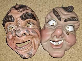 Holzlarven und Perchtenlarven, 220 €, Marktplatz-Antiquitäten, Sammlerobjekte & Kunst in Deutschland