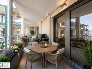 Familienleben im Grünen – mitten in der Stadt, 1122000 €, Immobilien-Wohnungen in 1020 Leopoldstadt