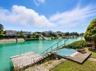 Idyllisches Haus am See mit eigenem Wasserzugang – ganzjährig bewohnbar und als Hauptwohnsitz nutzbar!, 215000 €, Immobilien-Häuser in 2301 Gemeinde Groß-Enzersdorf