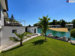 See, Sonne, Lebensqualität – kompaktes Hausjuwel mit eigenem Seeanteil auf Eigengrund!, 499000 €, Immobilien-Häuser in 2434 Katastralgemeinde Götzendorf an der Leitha