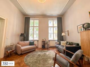 Elegante 2-Zimmer-Altbauwohnung in ruhiger Seitenstraße des 3. Bezirks, 335000 €, Immobilien-Wohnungen in 1030 Landstraße