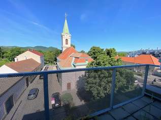 MODERNE DACHGESCHOSS-WOHNUNG mit TERRASSE am LORETTOPLATZ, 790.64 €, Immobilien-Wohnungen in 1210 Floridsdorf