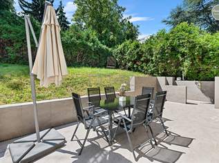 Englischer Landhausstil trifft Wiener Noblesse! 5-Zimmer Einfamilienhaus mit 2 Terrassen, großem Garten, Sauna, Fitnessraum + Doppelgarage!, 3700 €, Immobilien-Häuser in 1190 Döbling
