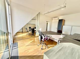 Möbliertes Dachgeschossbüro in Toplage – ideal für Startups & kleine Unternehmen, 2546.1 €, Immobilien-Gewerbeobjekte in 1120 Meidling