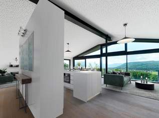 Blick zum Attersee, 1230000 €, Immobilien-Wohnungen in 4864 Attersee