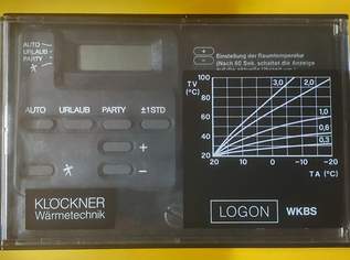 LOGON WKBS Regler KLÖCKNER Wärmetechnik , 179 €, Haus, Bau, Garten-Hausbau & Werkzeug in 3500 Krems an der Donau LOGON WKBS Regler KLÖCKNER Wärmetechnik , 179 €, Haus, Bau, Garten-Hausbau & Werkzeug in 3500 Krems an der Donau