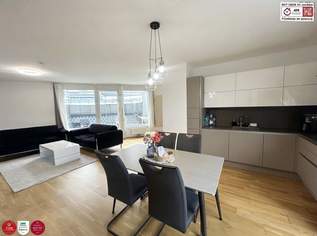 High-End Penthouse mit Skyline Ausblick - Exklusive Dachgeschosswohnung mit 3 Terrassen, Tiefgaragenplatz und Kinderspielplatz, 570000 €, Immobilien-Wohnungen in 1100 Favoriten