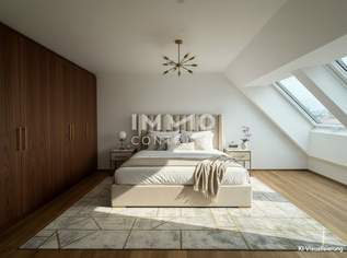 Luxus pur: Exklusiver 4-Zimmer-Dachgeschoß-Erstbezug mit Terrasse und Klimaanlage, 748300 €, Immobilien-Wohnungen in 1120 Meidling