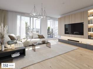Die Symbiose - Atemberaubendes Penthouse mit Dachterrasse und Weitblick, 1480150.8 €, Immobilien-Wohnungen in 1140 Penzing