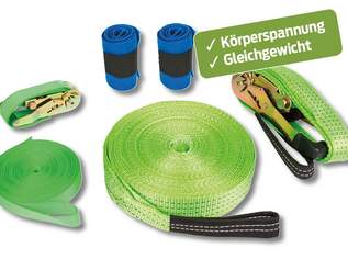 Slackline-Set, 25 €, Marktplatz-Spiele, Bastelmaterial & Modellbau in Österreich