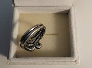 Geschwungener 925 Silberring (53)