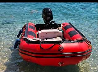 Schlauchboot Quicksilver Sport 420 HD Haevy Duty - nur Boot ohne Motor , 1995 €, Auto & Fahrrad-Boote in 9141 Eberndorf