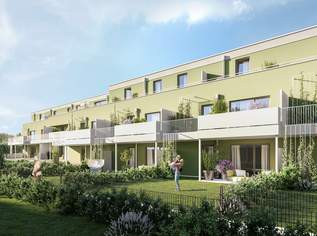 PROVISIONSFREI! Wunderschöne 3-Zimmer-Gartenwohnung mit Grünblick | Große Terrasse, 427000 €, Immobilien-Wohnungen in 2540 Bad Vöslau