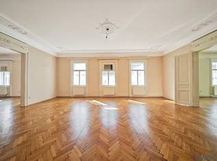 Stilaltbauwohnung mit 45m² Wohnsalon | Nähe Naschmarkt und 1. Bezirk | unbefristet | sehr hell im 4. Liftstock, 3990 €, Immobilien-Wohnungen in 1040 Wieden