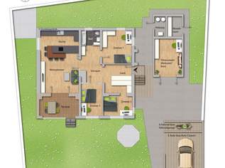 Bungalow nahe Wien mit Garten & Potential – sofort beziehbar - 3 Min. zur Wiener Grenze