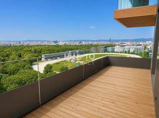 Sonne, Ausblick über den Prater & die ganze Stadt - NEU & provisionsfrei, 1958800 €, Immobilien-Wohnungen in 1020 Leopoldstadt