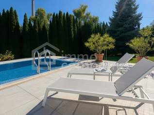 EXKLUSIVE LUXUSVILLA in Brückhaufen | Pool, Smart Home & Privatsphäre | Toplage bei UNO City, 3999999 €, Immobilien-Häuser in 1210 Floridsdorf