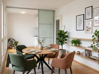1040! 1-Zimmer Neubauwohnung mit Gemeinschaftsterrasse und tollem Blick zur Karlskirche, 1172.57 €, Immobilien-Wohnungen in 1040 Wieden