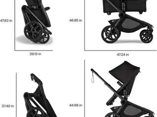 Bugaboo Kangaroo Single to Double Tandem Stroller with Seat