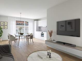 Vorsorgetraum - ideal geschnitten, mit Loggia, Neubau Erstbezug - AICHHOLZGASSE, 264000 €, Immobilien-Wohnungen in 1120 Meidling