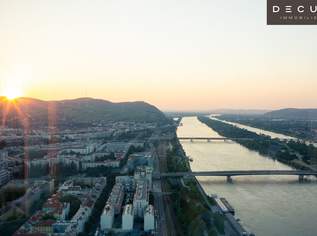 | MILLENNIUM TOWER | Erstklassige Büros mit Ausblick, 3871.8 €, Immobilien-Gewerbeobjekte in 1200 Brigittenau