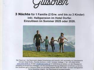 Hotel Dorfer in Großarl/3N mit HP für 2 Erw. und bis zu 3 Ki./Mitte Juni bis Mitte Oktober 2026, 690 €, Marktplatz-Beauty, Gesundheit & Wellness in 1210 Floridsdorf Hotel Dorfer in Großarl/3N mit HP für 2 Erw. und bis zu 3 Ki./Mitte Juni bis Mitte Oktober 2026, 690 €, Marktplatz-Beauty, Gesundheit & Wellness in 1210 Floridsdorf