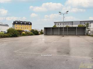 1.888 m² befestigte Gewerbe- & Lagerfreifläche mit Flugdach, 3060 €, Immobilien-Grund und Boden in 3105 Unterradlberg 1.888 m² befestigte Gewerbe- & Lagerfreifläche mit Flugdach, 3060 €, Immobilien-Grund und Boden in 3105 Unterradlberg
