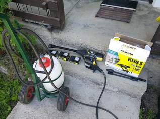 Kärcher Akku Hochdruckreiniger KHB5, 175 €, Haus, Bau, Garten-Hausbau & Werkzeug in 3522 Erdweis