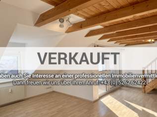 Licht, Luft & Raum: Mansardenwohnung mit tollem Ausblick, 290000 €, Immobilien-Wohnungen in 6410 Marktgemeinde Telfs