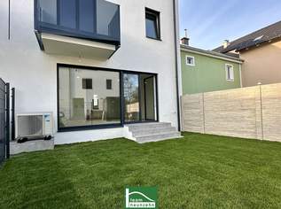 Erstbezug, Ziegelmassiv-Bauweise, 3-Schichtverglasung, Luftwärmepumpe, Stellplätze, S-Bahn 5 Minuten entfernt! - JETZT ZUSCHLAGEN, 524000.19 €, Immobilien-Häuser in 2481 Gemeinde Achau