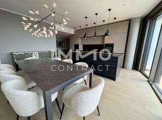 Wo Eleganz auf Luxus trifft: TOP-möbliertes Apartment mit Rundumblick (Gym, Pool, Spa, Lounges, ...), 7991.01 €, Immobilien-Wohnungen in 1220 Donaustadt