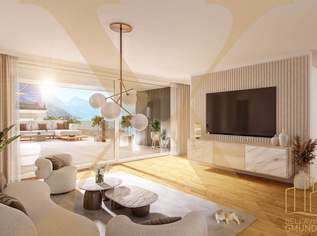 Großzügige 2-Zimmer-Wohnung mit Südwestloggia im Herzen von Gmunden zu verkaufen!, 496860 €, Immobilien-Wohnungen in 4810 Gmunden