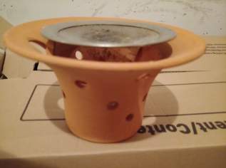 Keramik Schaleit Sieb zum Räuchern reine Handarbeit , 30 €, Haus, Bau, Garten-Geschirr & Deko in 8530 Deutschlandsberg