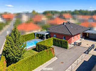 Top gepflegter Bungalow mit Pool, großer Terrasse und Doppelcarport, 449000 €, Immobilien-Häuser in 8431 Gralla Top gepflegter Bungalow mit Pool, großer Terrasse und Doppelcarport, 449000 €, Immobilien-Häuser in 8431 Gralla