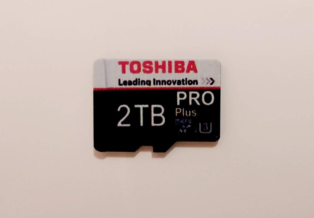 Micro SD Card 2Tb. TOSHIBA