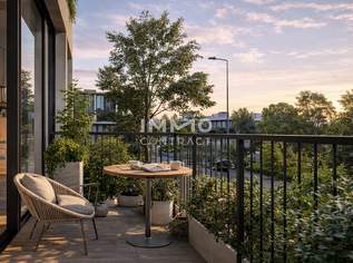 Provisionsfrei! Clever geschnittene 2-Zimmer mit Terrasse – ruhig & hell, 227500 €, Immobilien-Wohnungen in 1220 Donaustadt