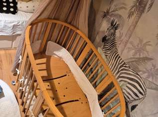 Stokke Sleepi Bett inkl. Matratze, Betthimmel