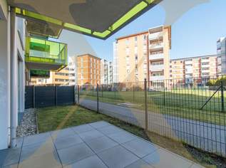 Ebenerdige 2,5-Zimmer-Wohnung mit Eigengarten und moderner Einbauküche in Linz zu vermieten!, 1059.72 €, Immobilien-Wohnungen in Oberösterreich