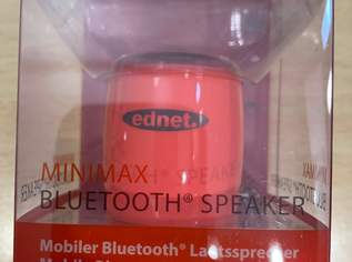 ednet Minimax Bluetooth Speaker, Rosa, bis zu 5 Stunden Laufzeit, Art.Nr. 33022, 8 €, Marktplatz-Computer, Handys & Software in 1230 Liesing
