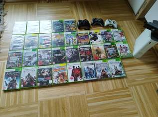 XBOX 360 Set mit 3 Controller und 31 Spiele, 225 €, Marktplatz-Computer, Handys & Software in 4560 Kirchdorf an der Krems