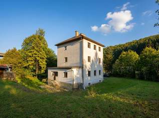 Teilsaniertes Wohnhaus mit viel Platz, Grünblick und Entwicklungspotenzial in Zentrumsnähe, 650000 €, Immobilien-Häuser in 3021 Pressbaum