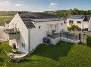 Besonders Wohnen in Hanglage - Doppelhaushälfte mit nachhaltigem Energiekonzept, 769900 €, Immobilien-Häuser in 2384 Breitenfurt