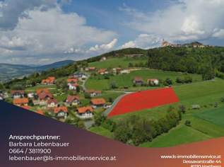 Wohnen am Pöllauberg! Bauplätze in bester Lage mit Aussicht und Lebensqualität!, 40100 €, Immobilien-Grund und Boden in 8225 Pöllau