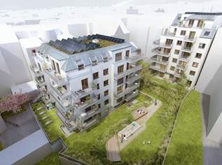 komplette Ruhelage mit Blick ins Grüne: 2-Zimmer-Wohnung | U3 Anbindung, 879 €, Immobilien-Wohnungen in 1150 Rudolfsheim-Fünfhaus