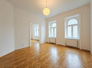 Einsiedlerpark: Herrliche Eckwohnung + Grünblick + Nachmittagssonne + 650m zur U4 + Altwien-Elemente, 298000 €, Immobilien-Wohnungen in 1050 Margareten