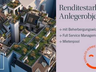 RENDITESTARKES ANLEGEROBJEKT MIT BEHERBERGUNGSWIDMUNG BEI SCHÖNBRUNN, 347279 €, Immobilien-Wohnungen in 1150 Rudolfsheim-Fünfhaus